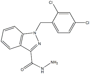 1-(2,4-dichlorobenzyl)indazole-3-carbohydrazide CAS#: 252025-52-8