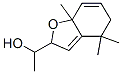 1-(2,4,5,7a-Tetrahydro-4,4,7a-trimethylbenzofuran-2-yl)ethanol CAS#: 17092-94-3