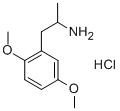 1-(2,5-DIMETHOXYPHENYL)-2-AMINOPROPANEHYDROCHLORIDE CAS#: 24973-25-9
