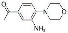 1-(3-AMINO-4-MORPHOLINOPHENYL)-1-ETHANONE CAS#: 217489-78-6