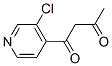 1-(3-CHLORO-4-PYRIDYL)-1,3-BUTANEDIONE CAS#: 250263-37-7