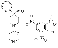 1-(3-(Dimethylamino)propionyl)-4-phenyl-4-piperidinecarboxaldehyde pic rate CAS#: 101123-68-6