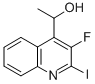 1-(3-FLUORO-2-IODO-QUINOLIN-4-YL)-ETHANOL CAS#: 213772-79-3