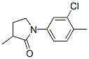 1-(3-chloro-4-methyl-phenyl)-3-methyl-pyrrolidin-2-one CAS#: 2884-69-7