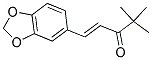 1-(3,4-METHYLENEDIOXY-PHENYL)-4,4-DIMETHYL-PENT-1-EN-3-ONE CAS#: 2419-68-3