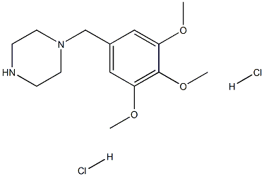 1-(3,4,5-Trimethoxy-benzyl)-piperazinedihydrochloride CAS#: 107049-57-0