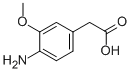 1-(4-Amino-3-methoxy-phenyl)-acetic acid CAS#: 230648-62-1
