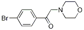 1-(4-Bromophenyl)-2-morpholinoethanone CAS#: 20099-96-1