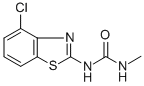 1-(4-CHLORO-2-BENZOTHIAZOLYL)-3-METHYL UREA CAS#: 28956-35-6