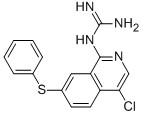 1-(4-CHLORO-7-(PHENYLTHIO)ISOQUINOLIN-1-YL)GUANIDINE CAS#: 223671-95-2