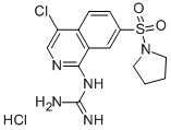 1-(4-CHLORO-7-(PYRROLIDIN-1-YLSULFONYL)ISOQUINOLIN-1-YL)GUANIDINE HYDROCHLORIDE CAS#: 223671-05-4
