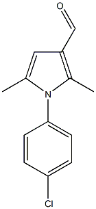 1-(4-CHLORO-PHENYL)-2,5-DIMETHYL-1H-PYRROLE-3-CARBALDEHYDE CAS#: 20461-26-1