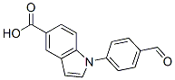 1-(4-Formyl-phenyl)-1H-indole-5-carboxylic acid CAS#: 201036-31-9