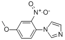 1-(4-METHOXY-2-NITRO-PHENYL)-1H-IMIDAZOLE CAS#: 25372-06-9