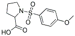 1-(4-METHOXY-BENZENESULFONYL)-PYRROLIDINE-2-CARBOXYLIC ACID CAS#: 202751-29-9
