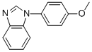 1-(4-METHOXYPHENYL)-1H-BENZOIMIDAZOLE CAS#: 2622-61-9