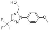 (1-(4-METHOXYPHENYL)-3-(TRIFLUOROMETHYL)-1H-PYRAZOL-5-YL)METHANOL CAS#: 218631-47-1