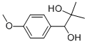 1-(4-Methoxyphenyl)-2-methylpropane-1,2-diol. CAS#: 261930-06-7