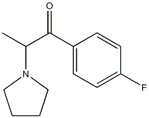 1-(4-fluorophenyl)-2-(pyrrolidin-1-yl) propan-1-one CAS#: 28117-76-2