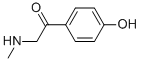 1-(4-hydroxyphenyl)-2-(methylamino)ethan-1-one CAS#: 21213-89-8