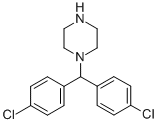 1-(4,4'-DICHLOROBENZHYDRYL)PIPERAZINE CAS#: 27469-61-0