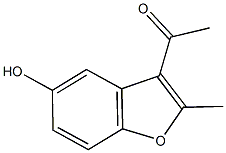 1-(5-HYDROXY-2-METHYL-BENZOFURAN-3-YL)-ETHANONE CAS#: 28241-99-8