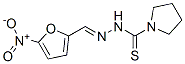 1-(5-Nitrofurfurylidene)-2-(1-pyrrolidinylcarbonothioyl)hydrazine CAS#: 14052-77-8