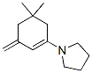 1-(5,5-Dimethyl-3-methylene-1-cyclohexen-1-yl)pyrrolidine CAS#: 23088-17-7