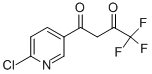 1-(6-CHLORO-3-PYRIDINYL)-4,4,4-TRIFLUORO-1,3-BUTANEDIONE CAS#: 216317-65-6