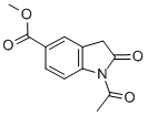 1-ACETYL-2-OXO-2,3-DIHYDRO-1H-INDOLE-5-CARBOXYLIC ACID METHYL ESTER CAS#: 247082-83-3