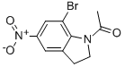 1-ACETYL-7-BROMO-5-NITROINDOLINE CAS#: 220442-80-8