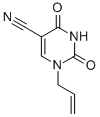 1-ALLYL-2,4-DIOXO-1,2,3,4-TETRAHYDRO-5-PYRIMIDINECARBONITRILE CAS#: 25855-27-0