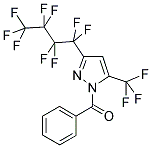 1-BENZOYL-3(5)-(NONAFLUOROBUTYL)-5(3)-(TRIFLUOROMETHYL)PYRAZOLE CAS#: 247126-42-7