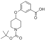 1-BOC-4-(3-CARBOXY-PHENOXY)-PIPERIDINE CAS#: 250681-69-7