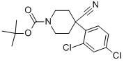 1-BOC-4-CYANO-4-(2,4-DICHLOROPHENYL)-PIPERIDINE CAS#: 216311-18-1