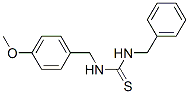 1-Benzyl-3-(4-methoxybenzyl)thiourea CAS#: 24661-00-5