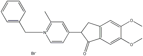 1-Benzyl-4-(5,6-dimethoxy-1-oxoindan-2-yl)methylpyridinium Bromide CAS#: 231283-82-2