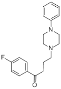1-Butanone, 1-(4-fluorophenyl)-4-(4-phenyl-1-piperazinyl)- CAS#: 2354-61-2