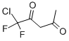 1-CHLORO-1,1-DIFLUORO-2,4-PENTANEDIONE CAS#: 2375-76-0