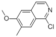 1-CHLORO-6-METHOXY-7-METHYLISOQUINOLINE CAS#: 209286-03-3