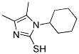 1-CYCLOHEXYL-4,5-DIMETHYL-1H-IMIDAZOLE-2-THIOL CAS#: 215675-51-7
