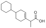 1-Cyclohexene-1-acetic acid, 4-cyclohexyl-alpha-methyl- CAS#: 28673-51-0