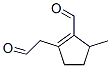 1-Cyclopentene-1-acetaldehyde, 2-formyl-3-methyl- (9CI) CAS#: 216512-70-8