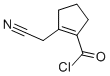 1-Cyclopentene-1-carbonyl chloride, 2-(cyanomethyl)- (8CI) CAS#: 25297-43-2