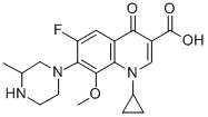 1-Cyclopropyl-6-fluoro-1,4-dihydro-8-methoxy-7-(3-methyl-1-piperazinyl)-4-oxo-3-quinolinecarboxylic acid CAS#: 112811-59-3