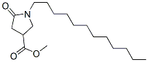 1-Dodecyl-5-oxo-3-pyrrolidinecarboxylic acid methyl ester CAS#: 101881-19-0