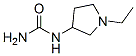 (1-Ethyl-3-pyrrolidinyl)urea CAS#: 19985-14-9