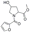 1-(FURAN-2-CARBONYL)-4-HYDROXY-PYRROLIDINE-2-CARBOXYLIC ACID METHYL ESTER CAS#: 251310-49-3
