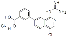 1-GUANIDINO-4-CHLORO-7-(3-CARBOXY-PHENYL)ISOQUINOLINE HYDROCHLORIDE CAS#: 223670-98-2