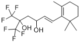 1-Hexene-3,5-diol, 6,6,6-trifluoro-5-trifluoromethyl-1-(2,6,6-trimethy lcyclohex-1-enyl)- CAS#: 101564-59-4